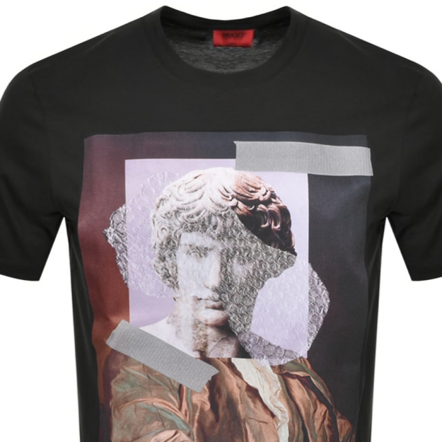 Alternative Image for ProductHUGO Danberra T Shirt Black2